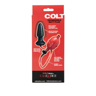 COLT Expandable Butt Plug Black