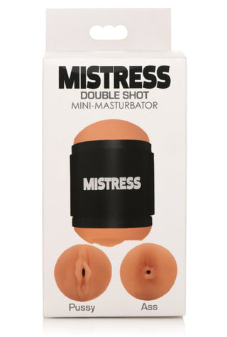 MISTRESS DOUBLE SHOT MINI MASTURBATORS PUSSY & ASS