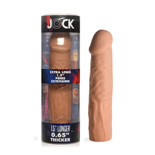 JOCK Extra Long 1.5" Penis Extension Sleeve- Medium