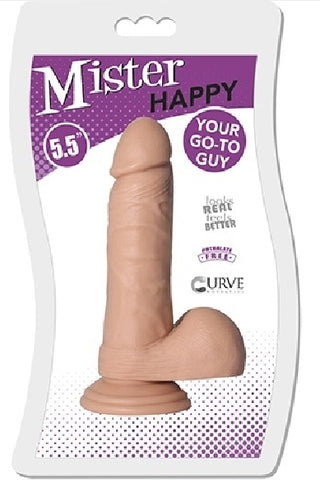 Mister Happy - Vanilla 5.5" Insertable