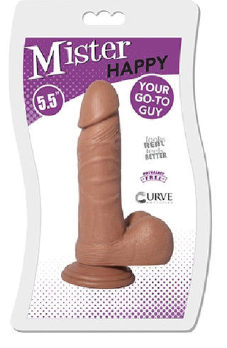 Mister Happy - Caramel 5.5" Insertable