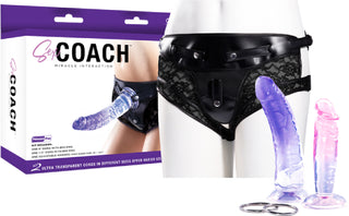 Sex Coach With 6 & 7" Dildo