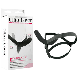 Ultra Lover - Double Dong with Harness