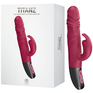 Rotating Rabbit Rechargeable Silicone Vibrator