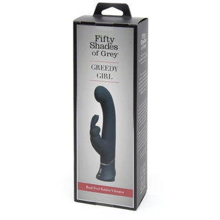 Fifty Shades of Grey Greedy Girl Dual Density G-Spot Rabbit Vibrator**...