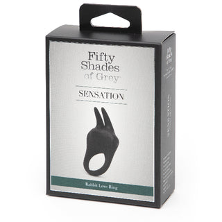 Fifty Shades of Grey Sensation Rechargeable Vibrating Rabbit Love Ring...