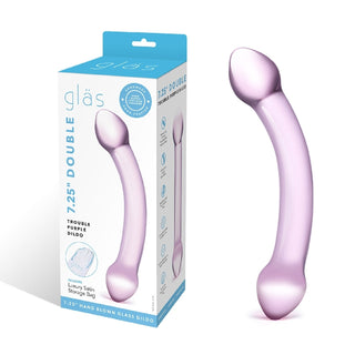 Double Trouble Purple Dildo