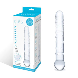 Callisto Clear Glass Dildo