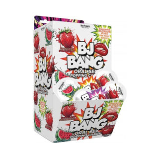 Bj Bang- Popping Blow Job Oral Sex Candy- 72 Pcs Display