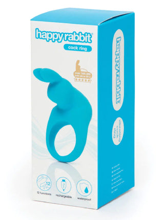 Happy Rabbit Rechargeable Cock Ring Blue