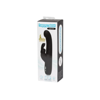 Happy Rabbit Slimline G-Spot Rechargeable Rabbit Vibrator Black