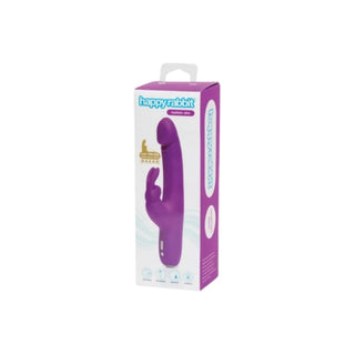 Happy Rabbit Slimline Realistic Rechargeable Rabbit Vibrator Purple