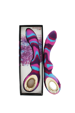 Colourful Camo Magic Vibrator Pink