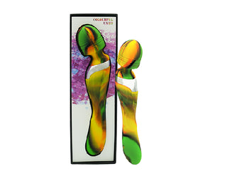 Colourful Camo Beja 2in1 Vibrator Green