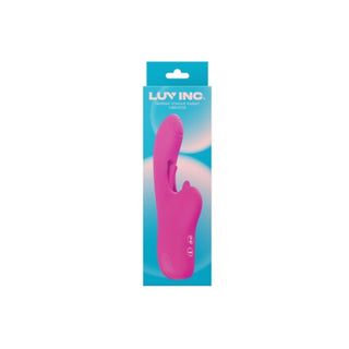 Tr46: Tapping Tongue Rabbit Vibrator - Pink