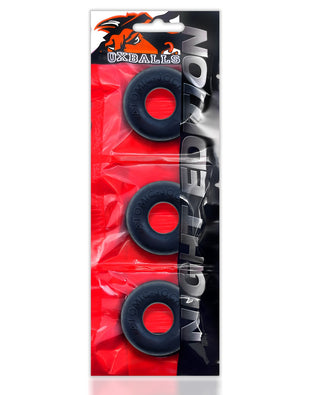 OXBALLS RINGER 3-pack cockring plus+SILICONEâ„¢ special edition NIGHT