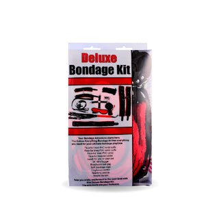 DELUXE BONDAGE KIT - RED