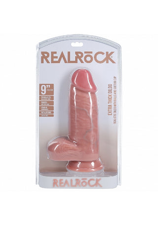 RealRock- Extra Thick with Balls 9" Inches