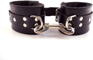 Rouge Black Fur Wrist Cuffs