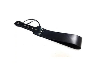 Leather Folded Paddle Black