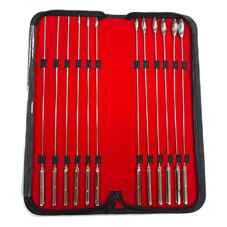 Stainless Steel 12 Piece Rosebud Dilator Set