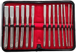 Stainless Steel Hegar Uterine Dilator 14 Piece Set