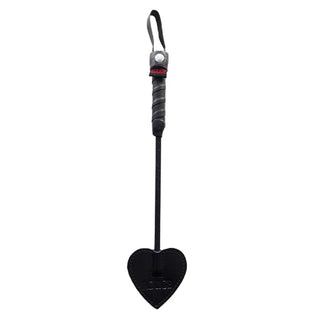 MINI LEATHER SPADE PADDLE BLACK