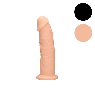 Silicone Dual Density Dildo Without Balls 7.5 Inch