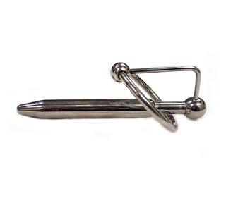 Stainless Steel Urethral Plug and Cock Ring  Packaged