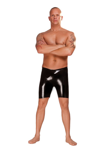 Saxenfelt Latex Mens Shorts - Black X-Large