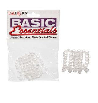 Basic EssentialsÂ® Pearl Stroker Beads 1.5"/3.75 cm