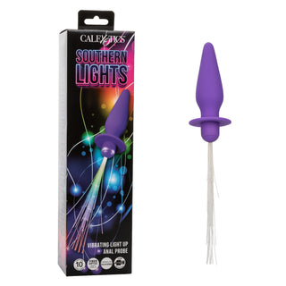 Southern Lightsâ„¢ Vibrating Light Up Anal Probe - Purple