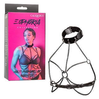 Euphoria Collection Multi Chain Collar Harness