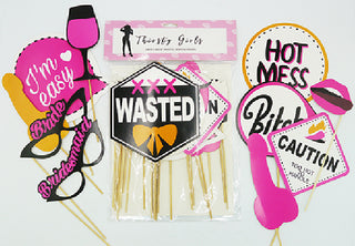 Thirsty Girls - Henâ€™s Night Photo Booth Props