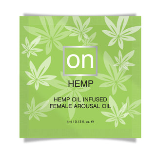 On for Her Arousal Oil HEMP Single Use Ampoule