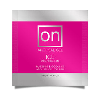 On Ice Arousal Gel Single Use Packet