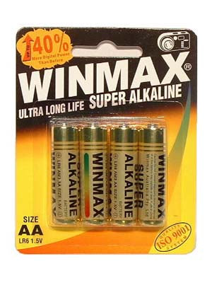 Winmax AA Super Alkaline Batteries