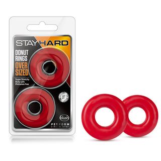 Stay Hard - Donut Rings Oversized