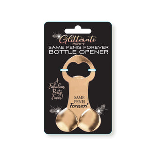 Glitterati Same Penis Forever Bottle Opener