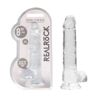 REALROCK 8'' Realistic Dildo With Balls