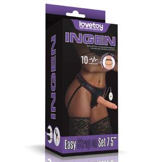 Ingen Vibrating Easy Strap-On Set